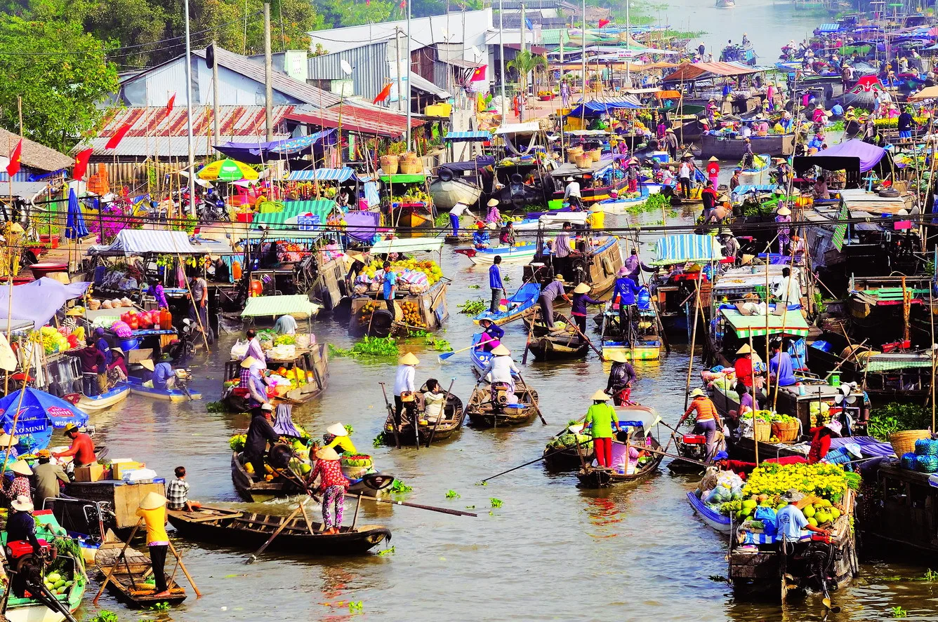 Mekong Delta Tours – The “Rice Basket” of Vietnam 12 Chợ Nổi Cái Răng - Nét độc đáo của du lịch Miền Tây