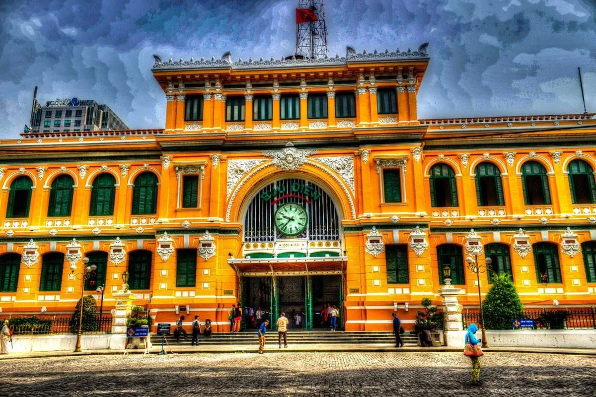 胡志明市一日游,团体/私人街头美食之旅 17 Nét đẹp hoài cổ của Bưu điện Sài Gòn: Chứng nhân lịch sử