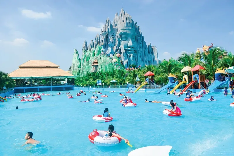 胡志明市一日游,团体/私人街头美食之旅 21 Khu Du Lịch Văn Hóa Suối Tiên ở TP. HCM