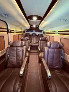 Limousine VIP Vans Nha Trang to Mui Ne 7