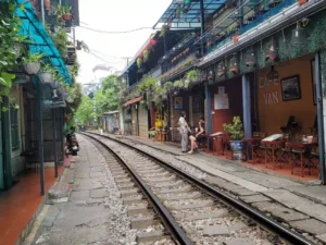 Train street on Weekdays