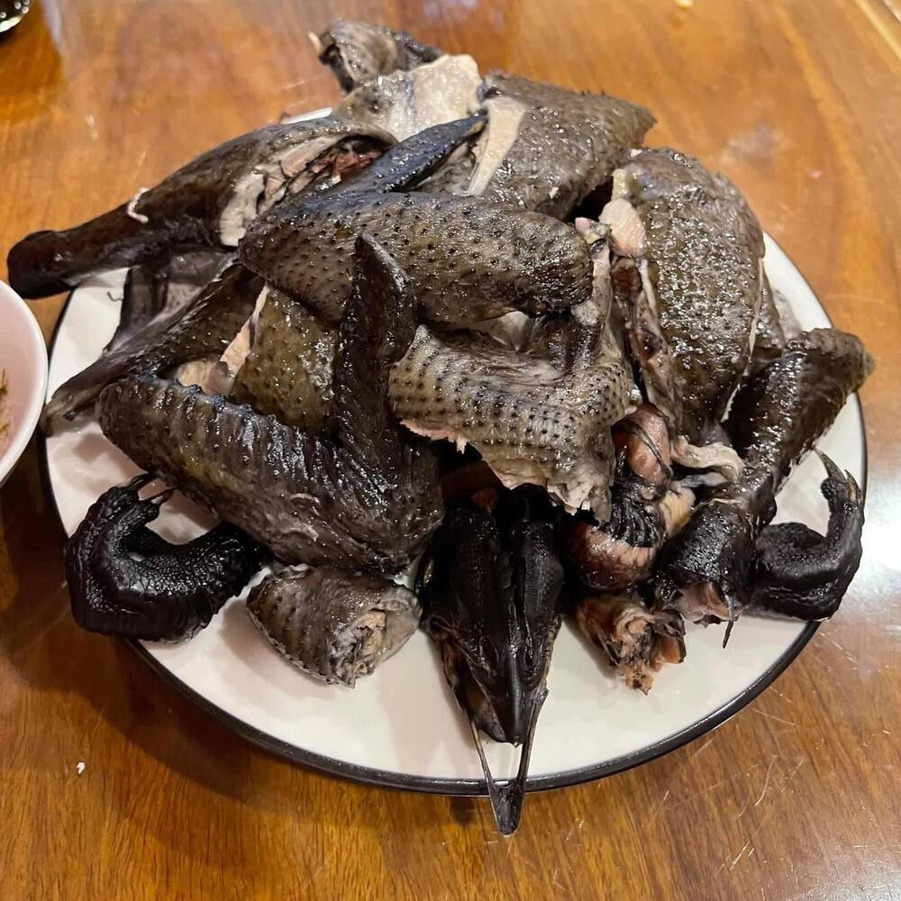 Black Chicken is a unique and delicious poultry dish that is a local specialty in Ha Giang