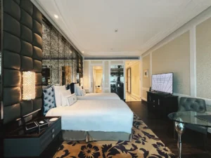 Unwind in the spacious family suite at The Reverie Saigon