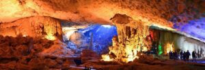 Dau Go Cave whispers history through its stones
