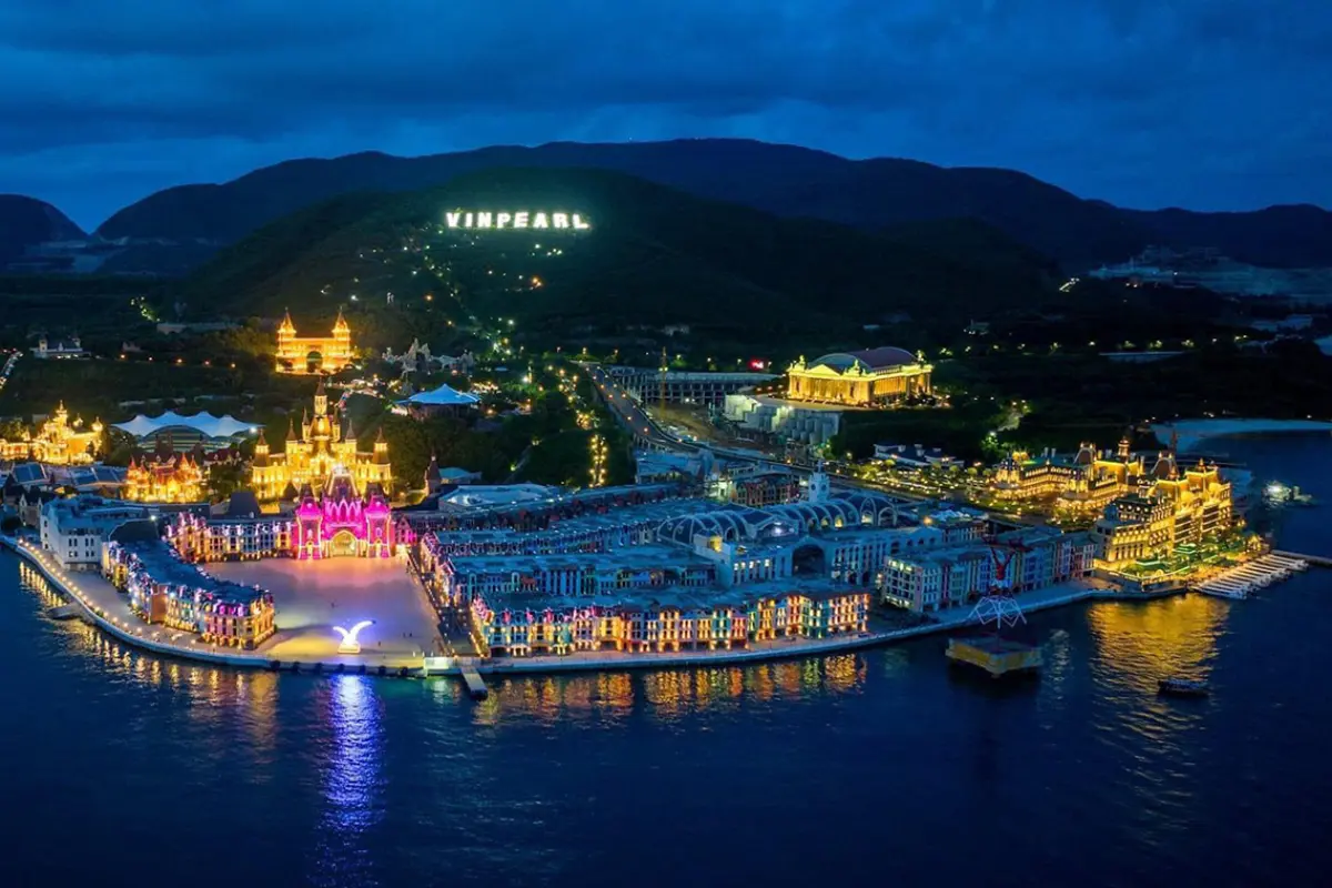 在芽庄珍珠岛乐园体验刺激