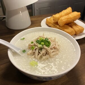 cháo gà