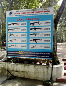 shooting range Cu Chi