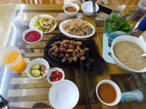 mountain goat meat (dê núi)