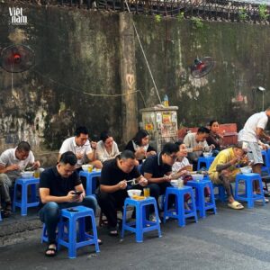 The best meals are served on plastic stools