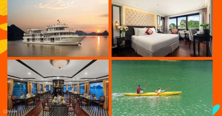 Lan Ha Bay: Day Trip vs. Overnight Cruise Option 9 3D2N Halong Tour by Athena Luxury Cruise Vietadvisor