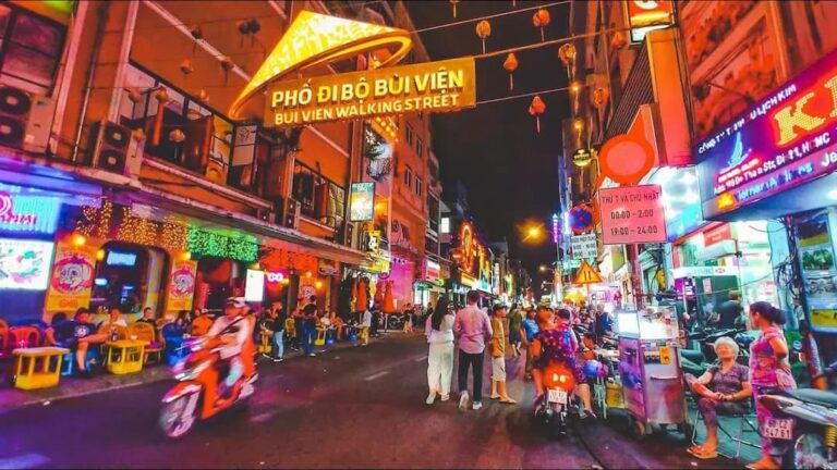 Where to Stay District 1 or District 7 7 6. Bui Vien Street is a mini party capital of Saigon Vietadvisor