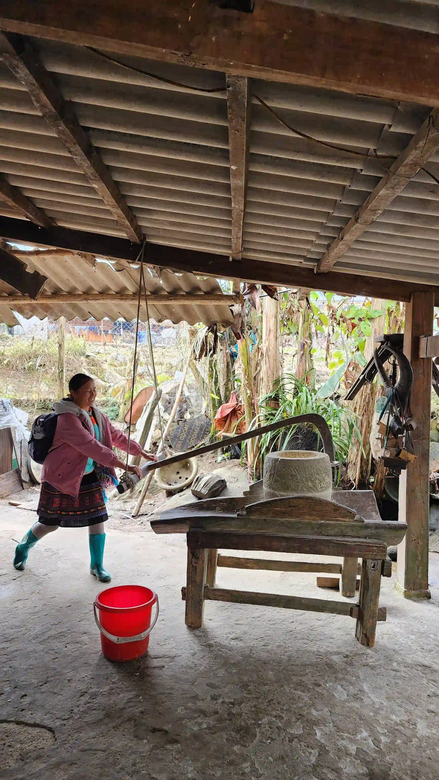 Detalles de la vida rural en Sapa