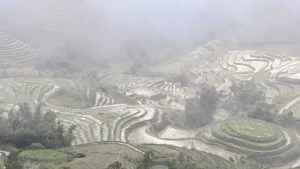 Frost, terrible fog Sapa