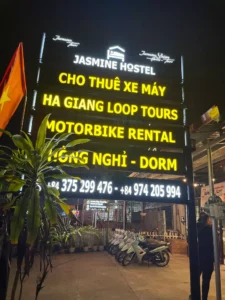 Jasmine Hostel – Motorbike rental and Tours