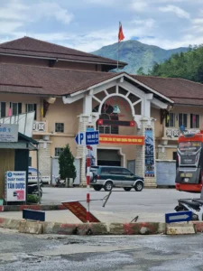 Sapa bus station in the afternoon 2