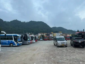 Sapa bus station in the afternoon 3
