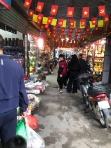 Bat Trang Pottery Market