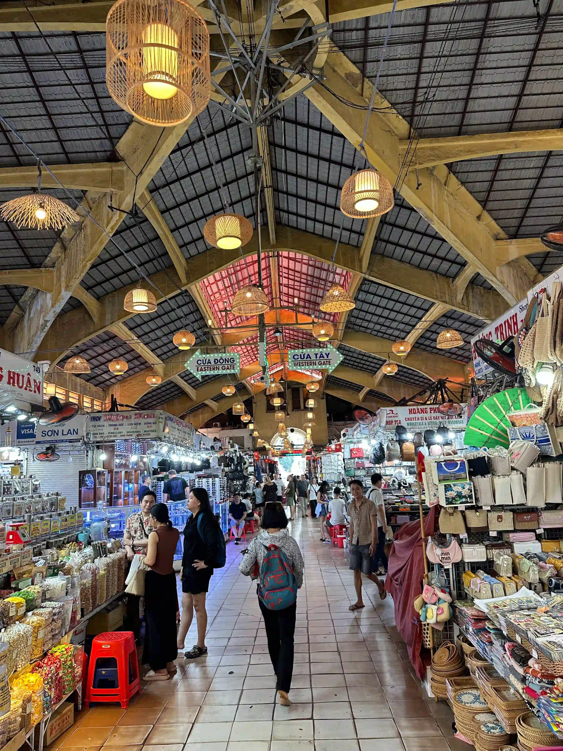 The local way to spend 2 days in Ho Chi Minh City 90 Ben Thanh Market 3 scaled Vietadvisor