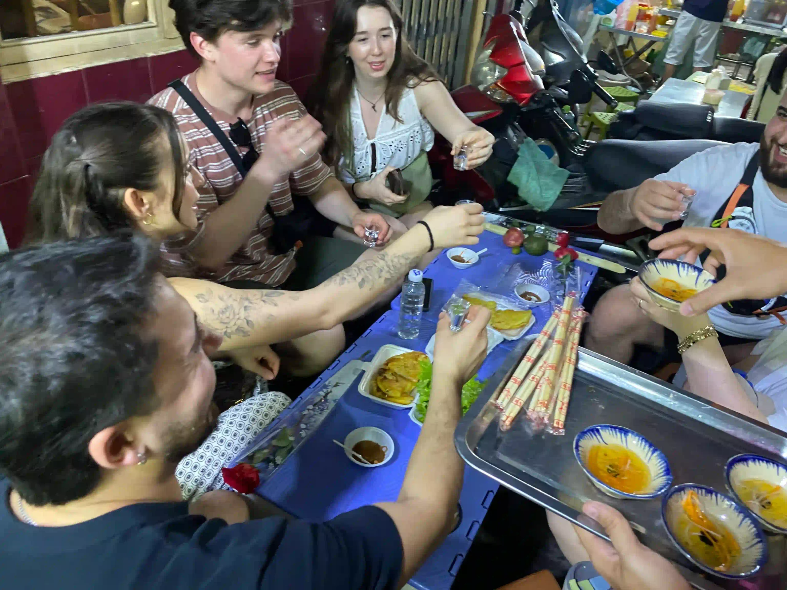 Best way to spend 5 days in Ho Chi Minh City for travelers 94 Vespa food tour Saigon 4 scaled Vietadvisor