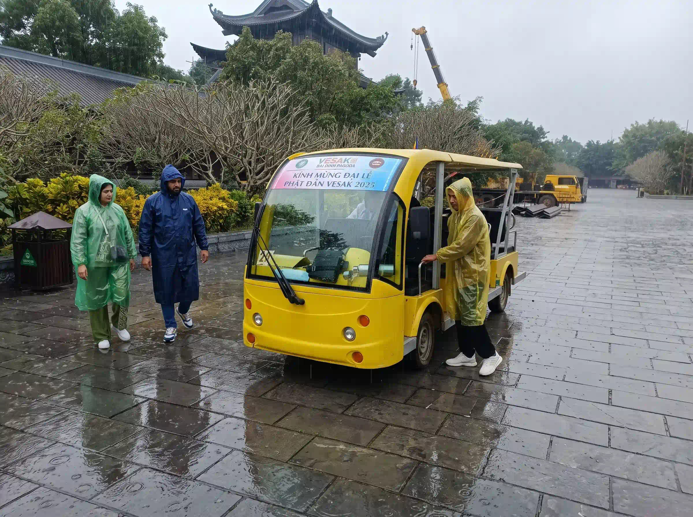 5 ways to enjoy Ninh Binh on rainy days 13 Bai Dinh Pagoda on rainny day 14 Vietadvisor
