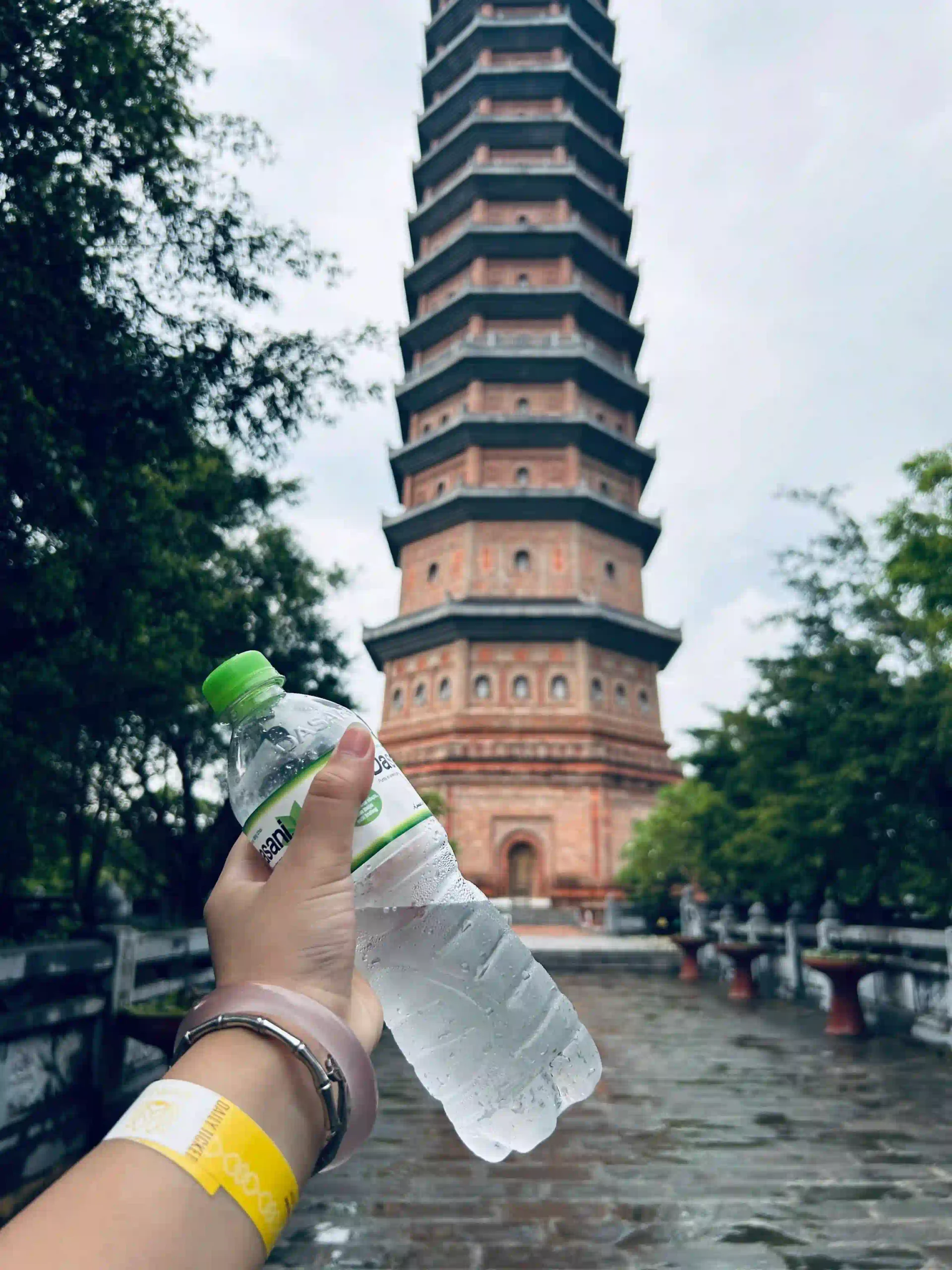 5 ways to enjoy Ninh Binh on rainy days 21 Bai Dinh Pagoda on rainny day 7 scaled Vietadvisor