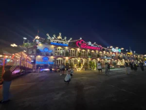 Getting There and Boarding saigon river cruise 2
