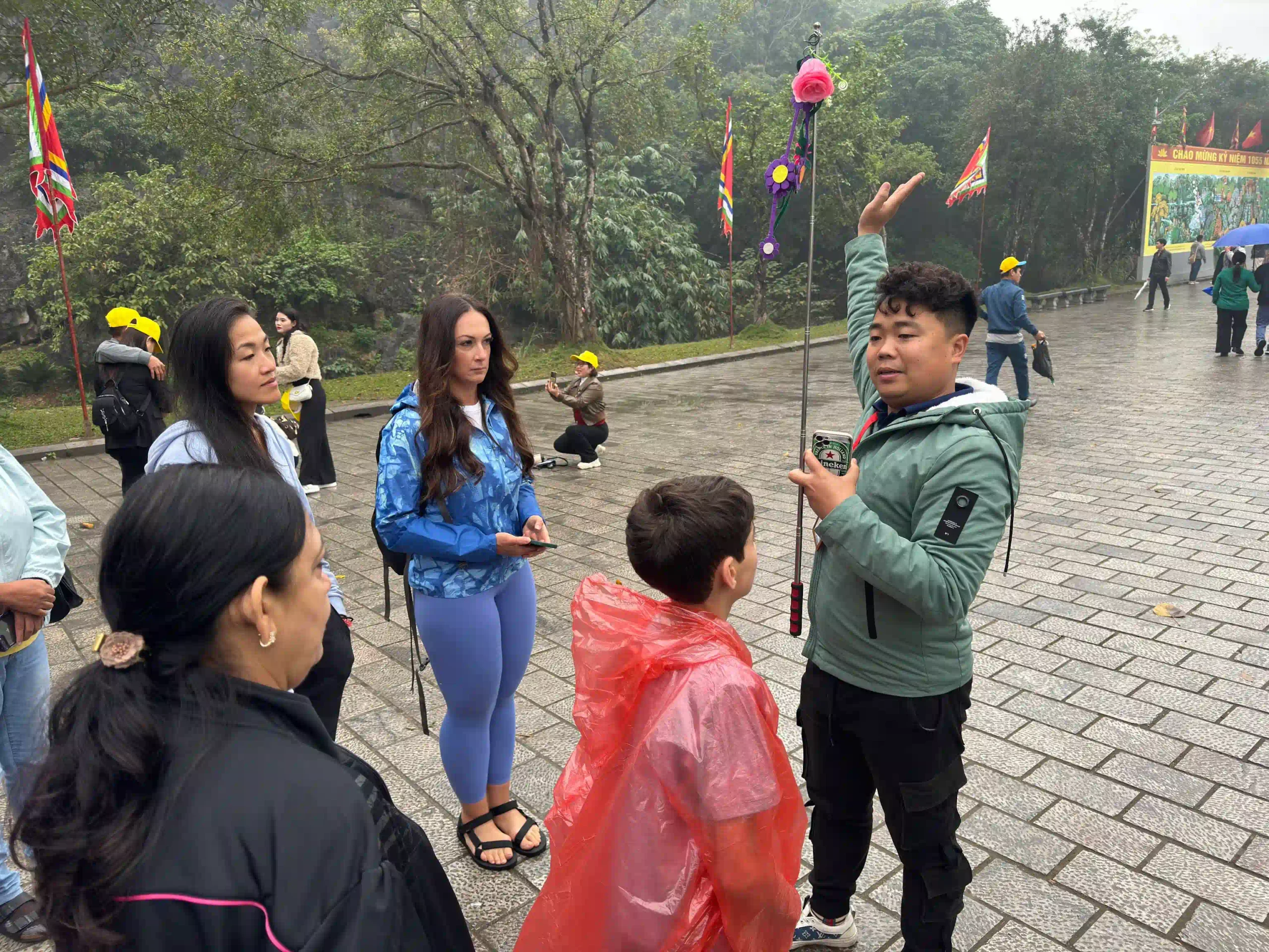 5 ways to enjoy Ninh Binh on rainy days 27 Hoa Lu Ancient Capital on rainny day 9 scaled Vietadvisor