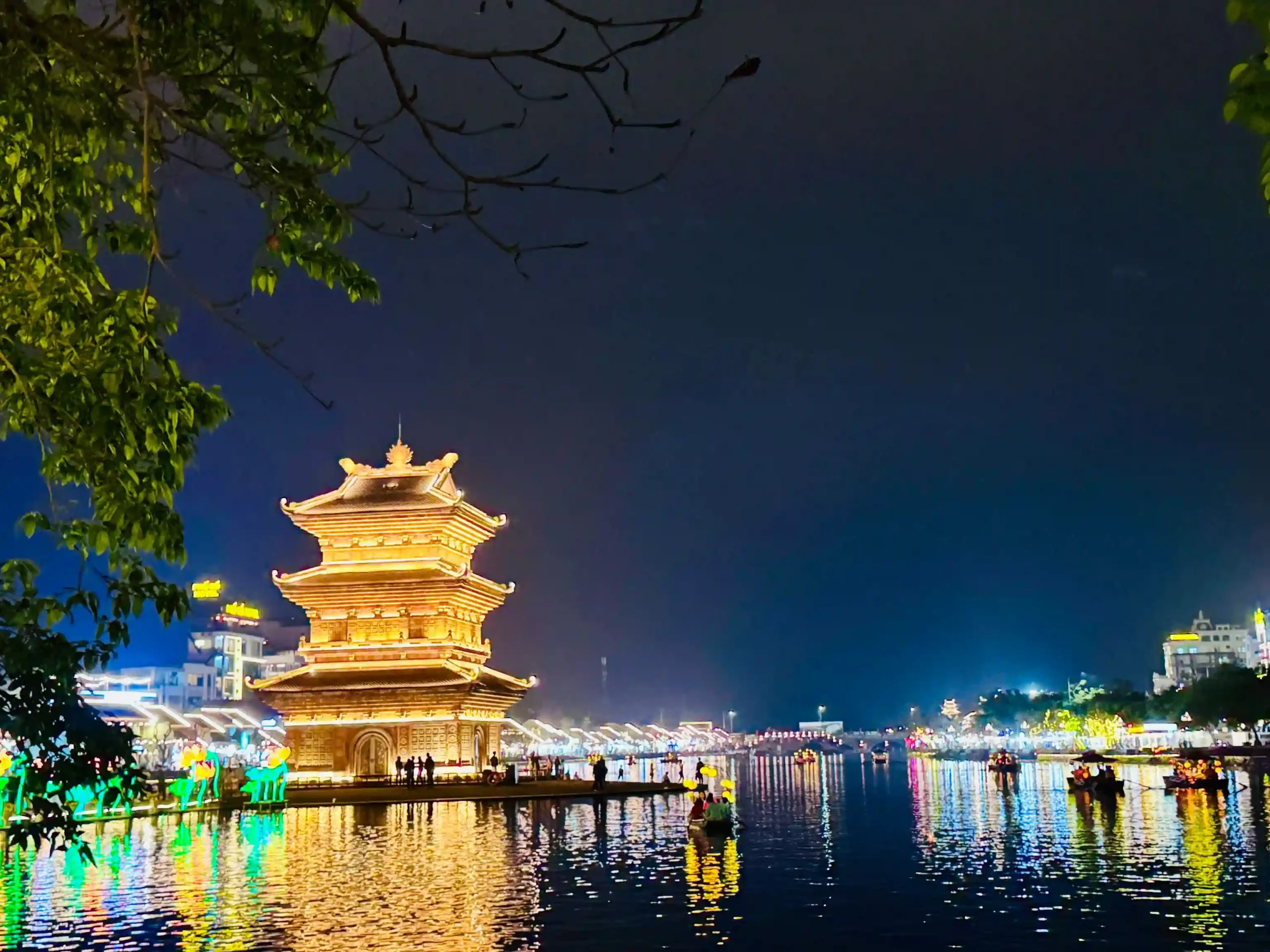 Ninh Binh at night: What I actually do for fun 17 Hoa Lu Ancient Town Ninh Binh at Night Reimagined 6 scaled Vietadvisor
