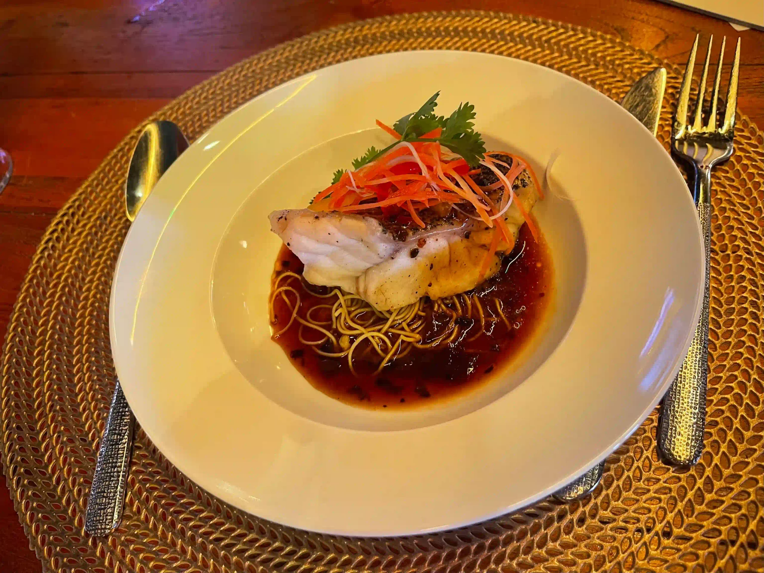 What $50 actually gets you on a Saigon river dinner cruise? 61 ICON Saigon menu set on saigon cruise 2 scaled Vietadvisor