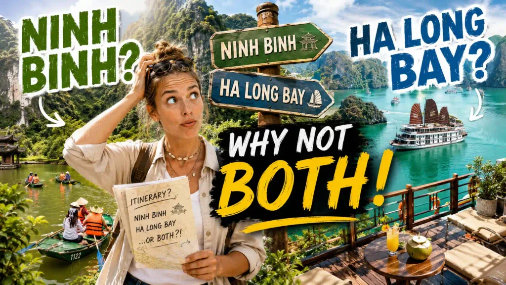 Should you visit Ninh Binh or Ha Long Bay, or both? (2026)