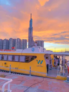 Saigon Waterbus at Sunset 3