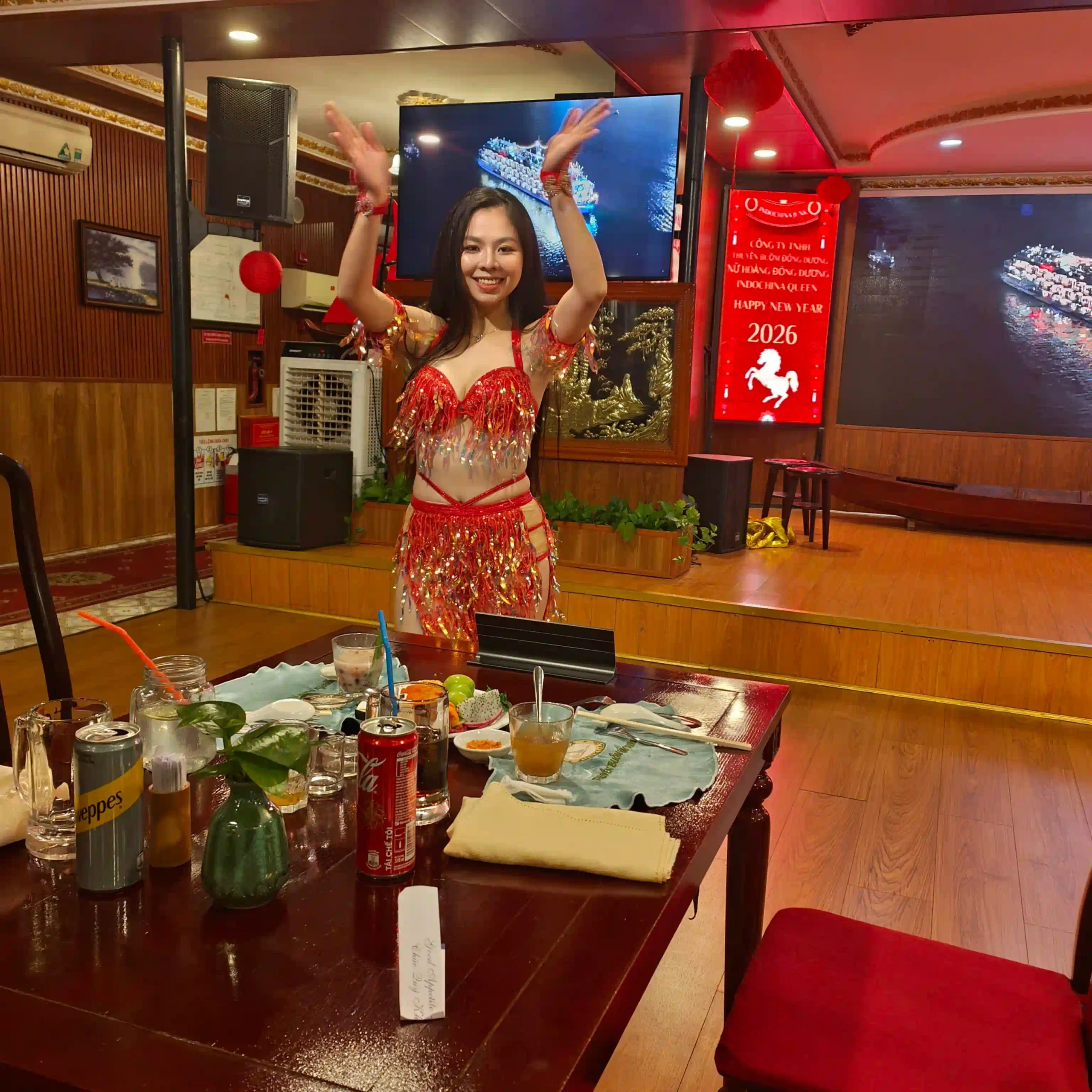 What $50 actually gets you on a Saigon river dinner cruise? 69 The Entertainment onsaigon river dinner cruise 3 scaled Vietadvisor