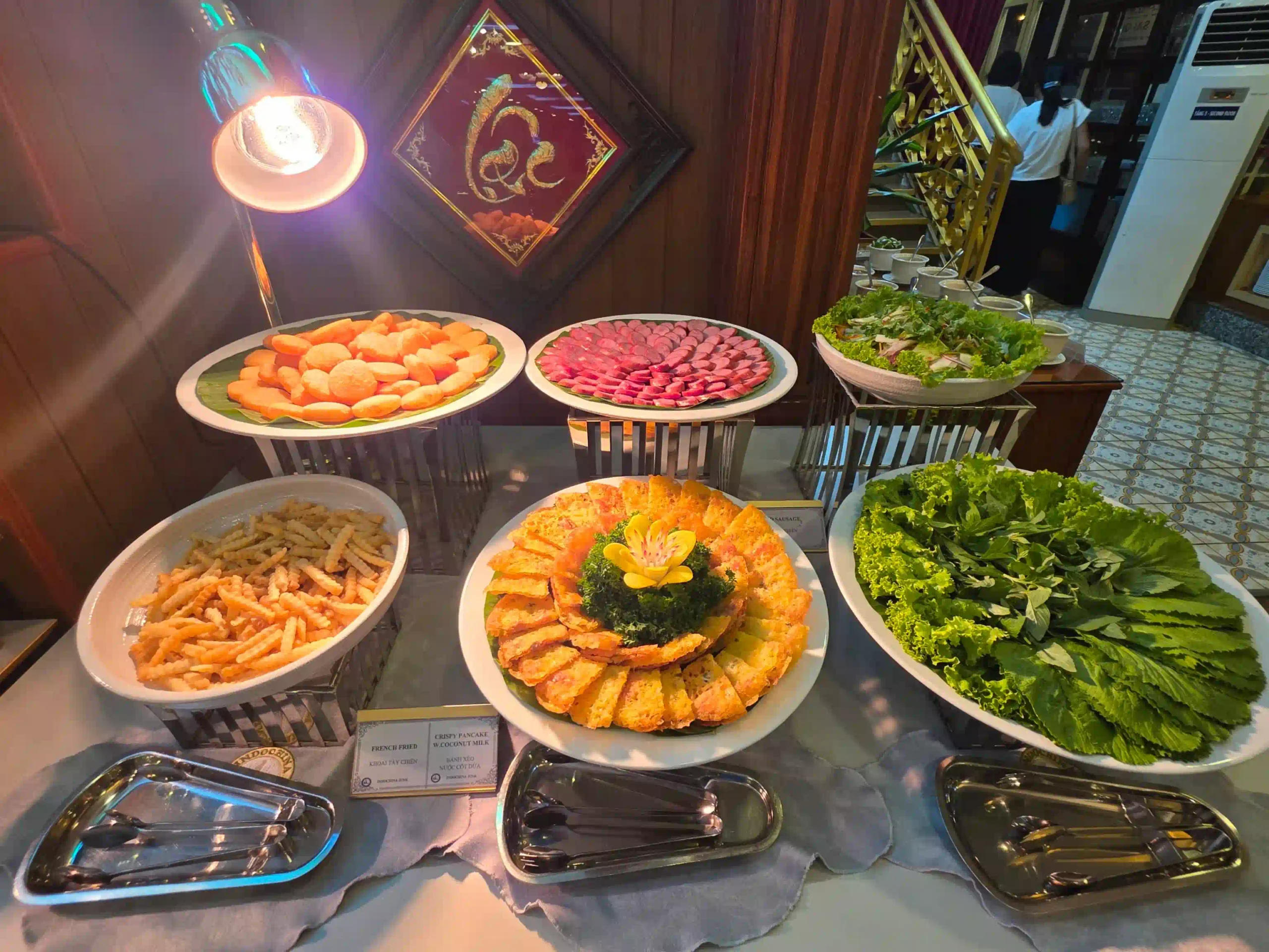 What $50 actually gets you on a Saigon river dinner cruise? 57 The food on Saigon dinner cruise 2 scaled Vietadvisor
