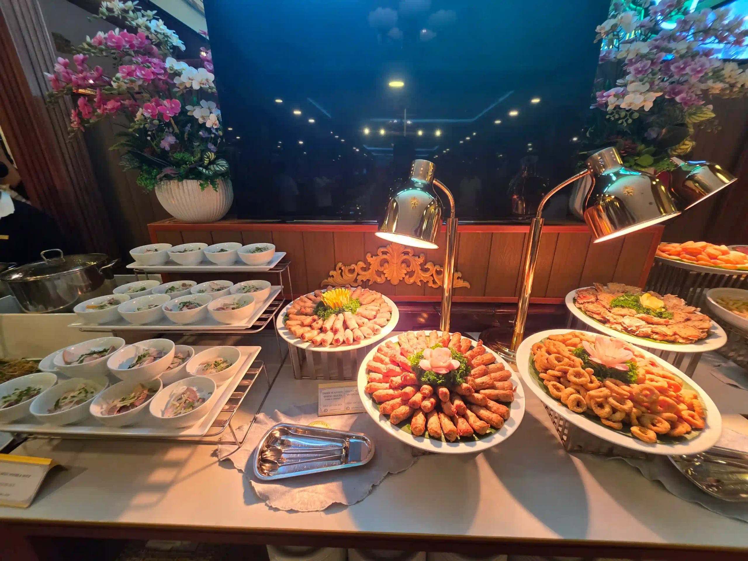 What $50 actually gets you on a Saigon river dinner cruise? 58 The food on Saigon dinner cruise 3 scaled Vietadvisor