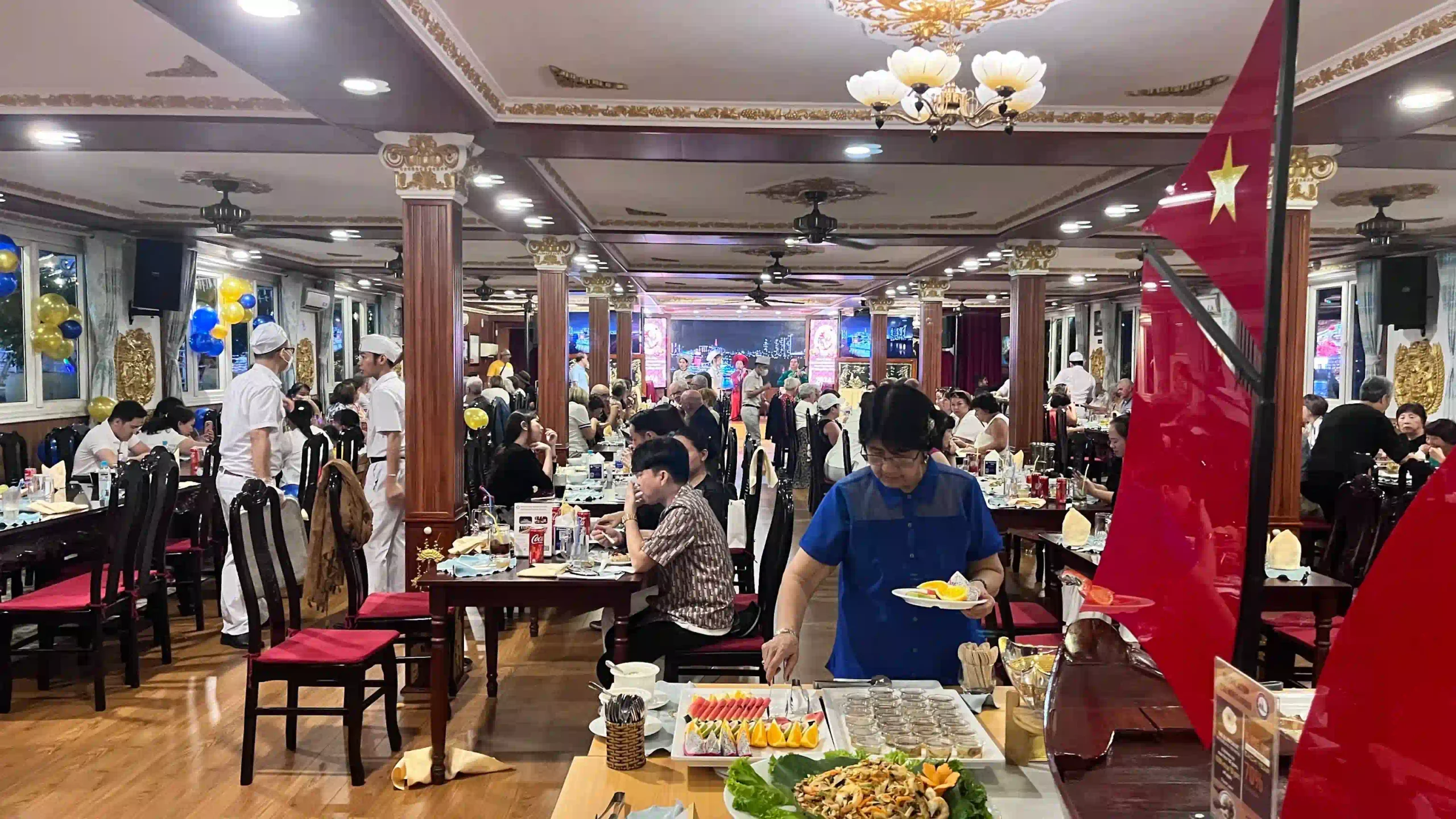 What $50 actually gets you on a Saigon river dinner cruise? 54 The food on Saigon dinner cruise 5 scaled Vietadvisor