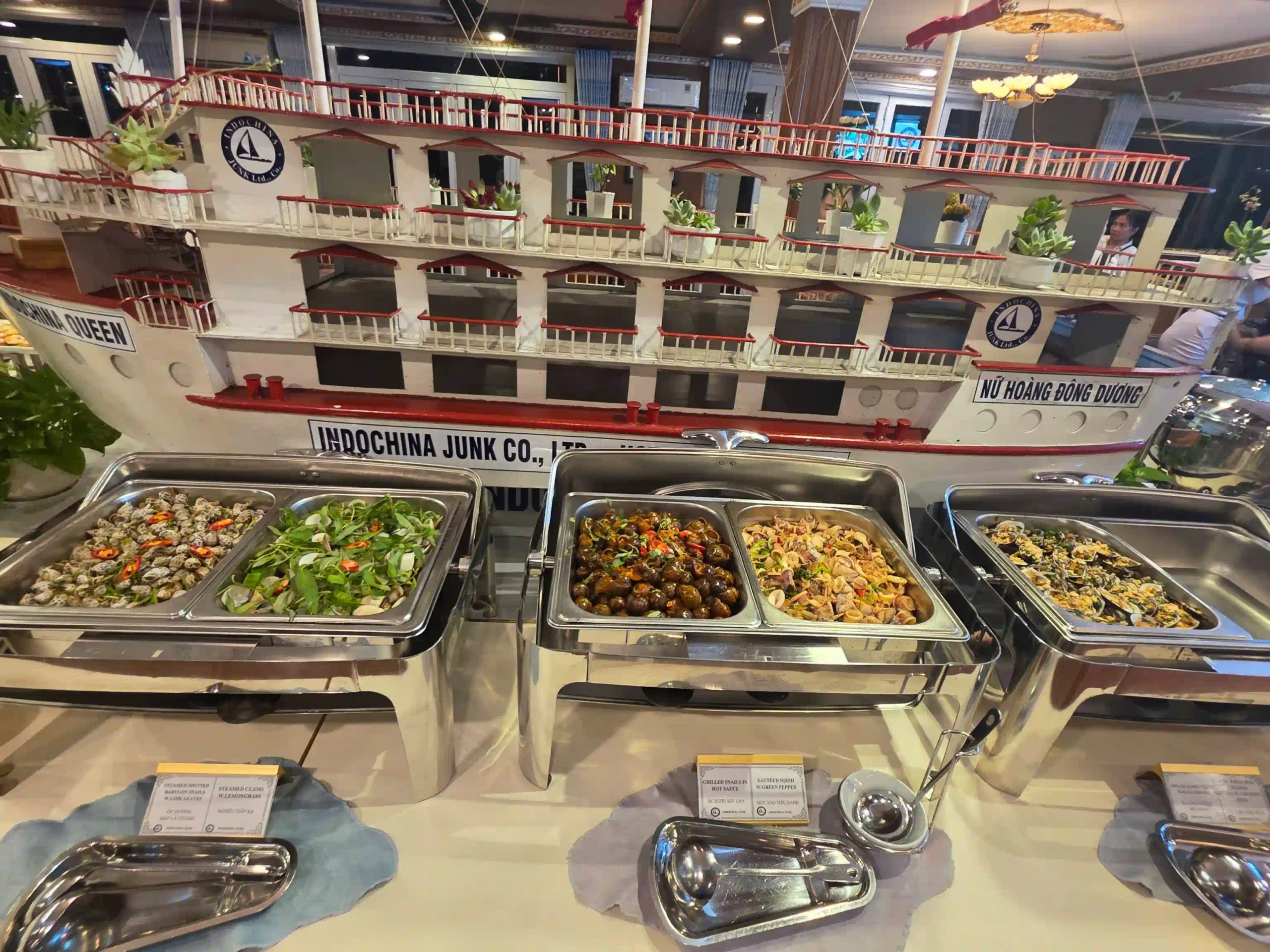 What $50 actually gets you on a Saigon river dinner cruise? 56 The food on Saigon dinner cruise scaled Vietadvisor