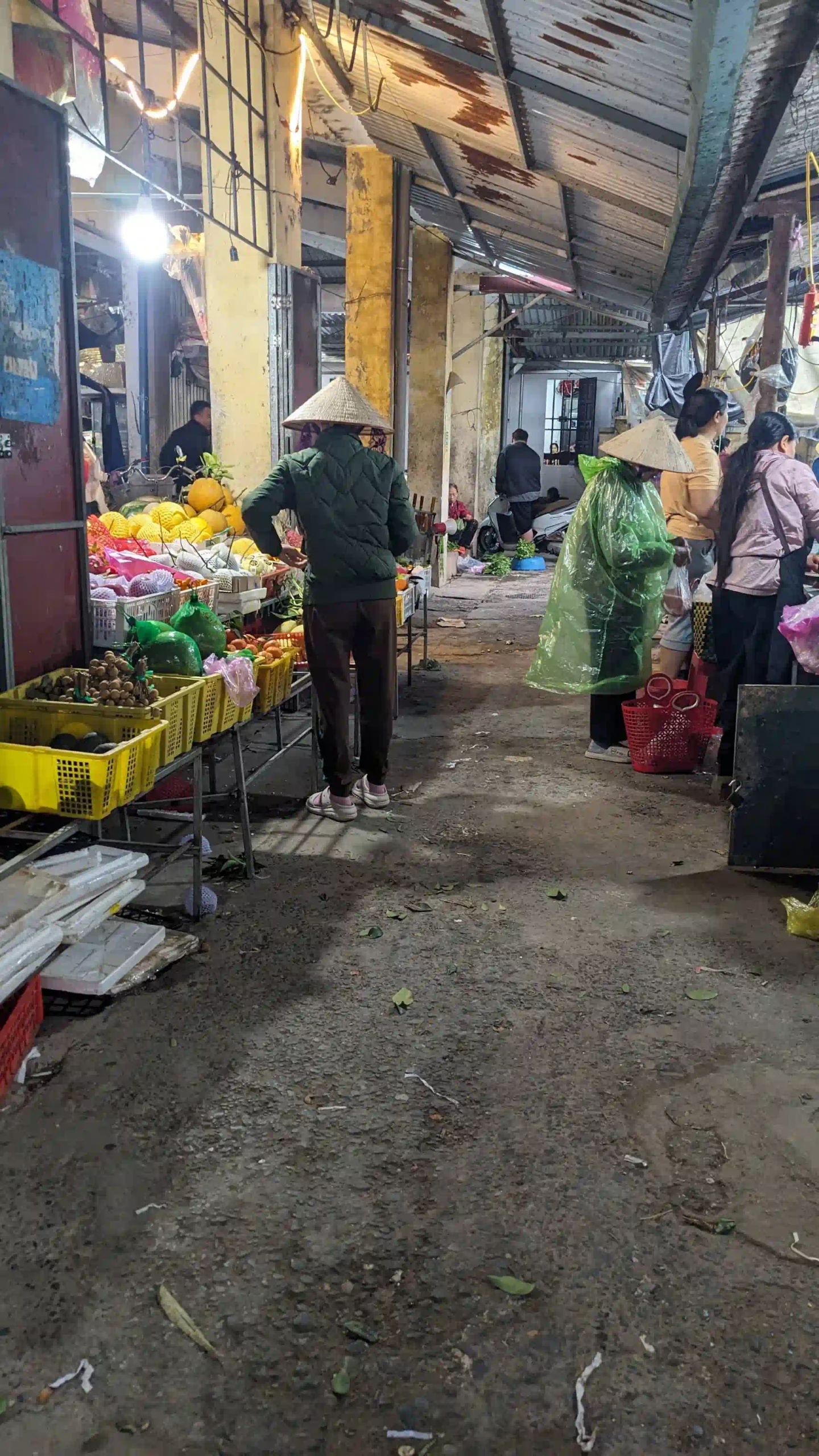 5 ways to enjoy Ninh Binh on rainy days 50 The local market in Ninh Binh rainny day 3 scaled Vietadvisor