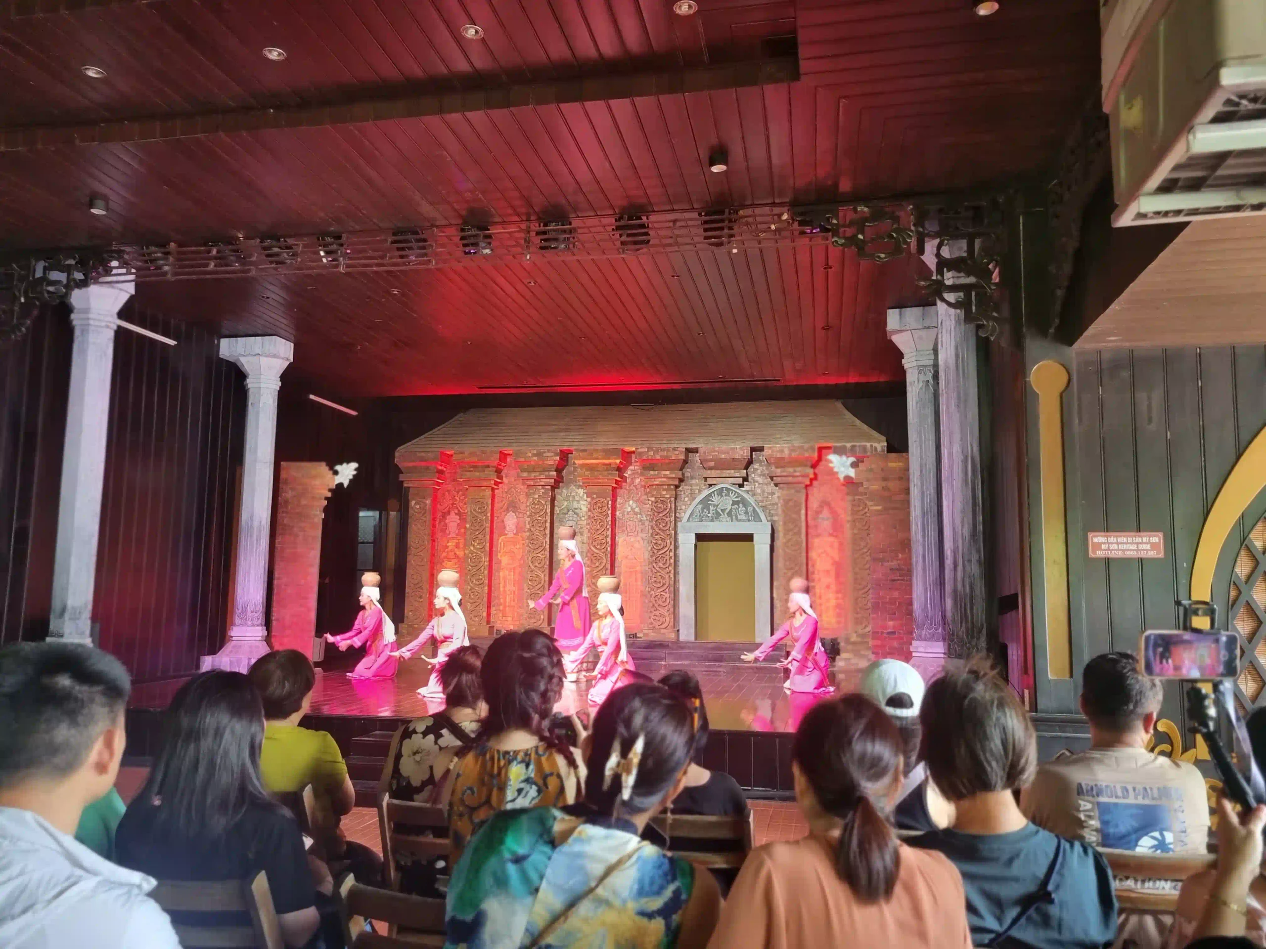 Visit My Son Sanctuary from Hoi An: Motorbike or tour? 33 Apsara dance at the Performing House My son sanctuary 4 scaled Vietadvisor