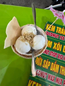 Bạch Đằng side – kem dừa, and out