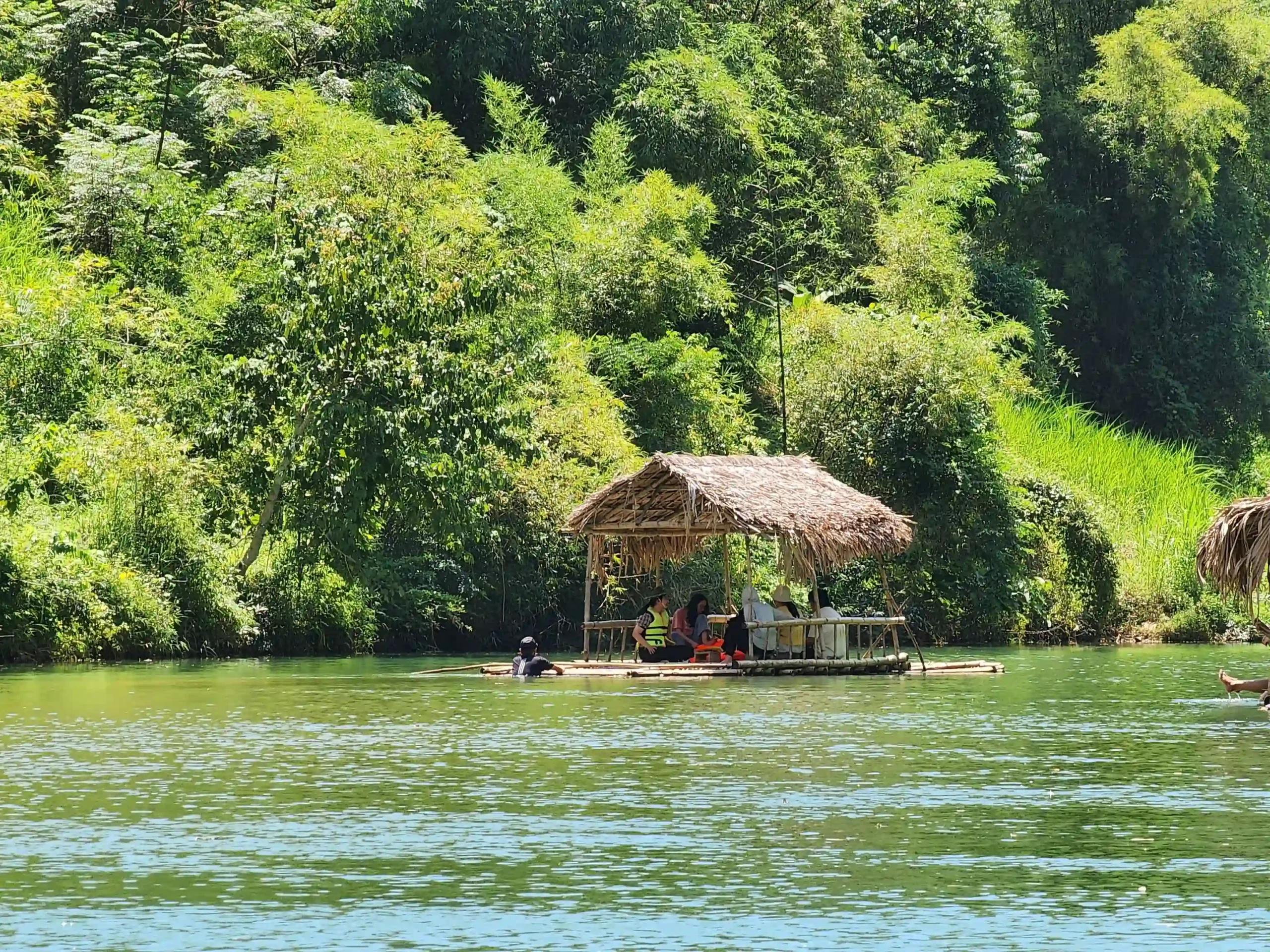 My first trip to Pu Luong: Things to do & local costs (2026) 20 Bamboo Rafting on Cham Stream 5 scaled Vietadvisor
