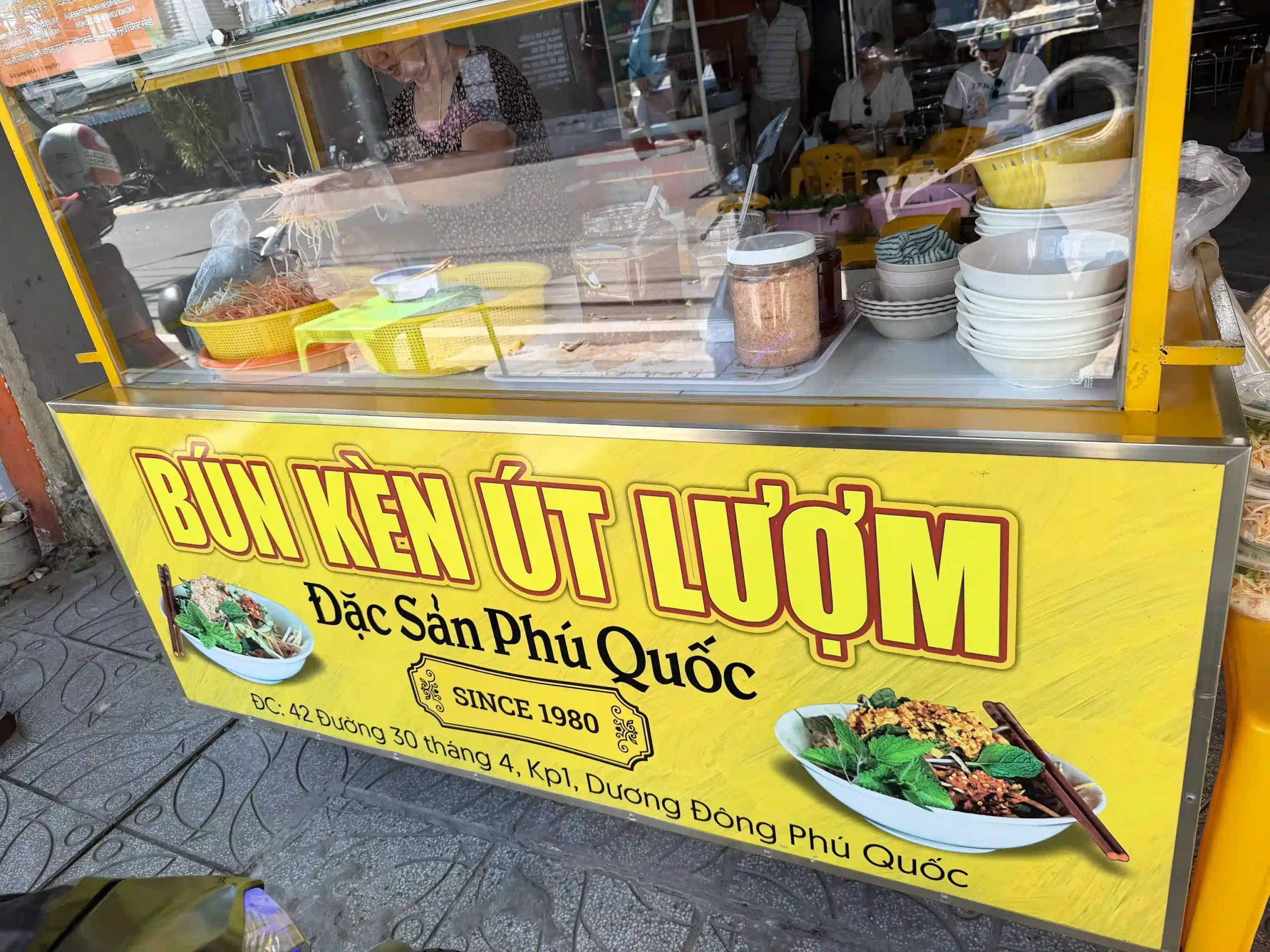 5 best places to eat in Phu Quoc I always return to in 2026 5 Bun Ken 30 4 Street Duong Dong scaled Vietadvisor