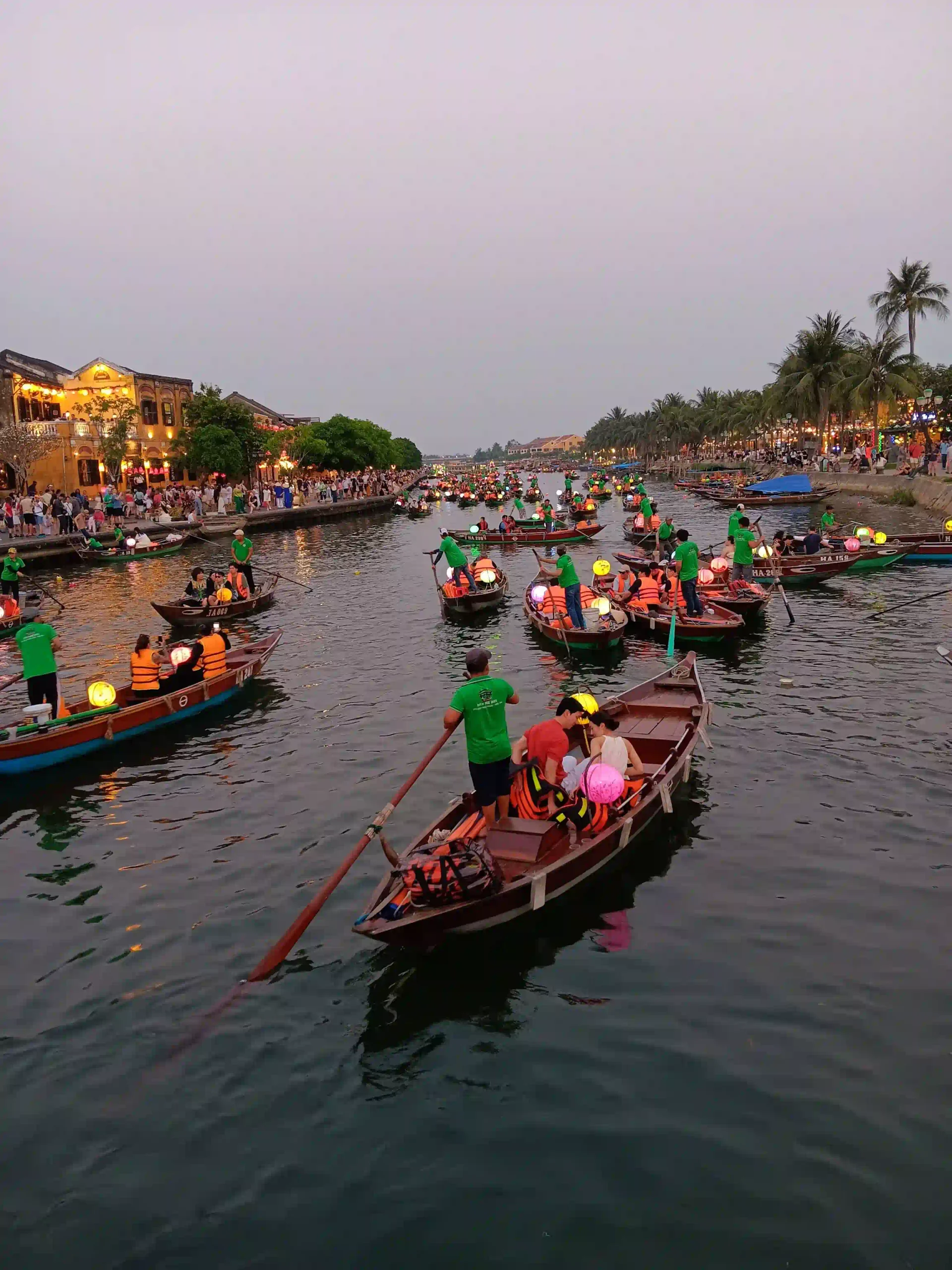 How many days in Hoi An is ideal for first timers? 9 Lanterns on the Thu Bon After Dark scaled Vietadvisor