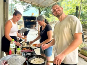 Lunch was included as part of the package in pu luong tour 2