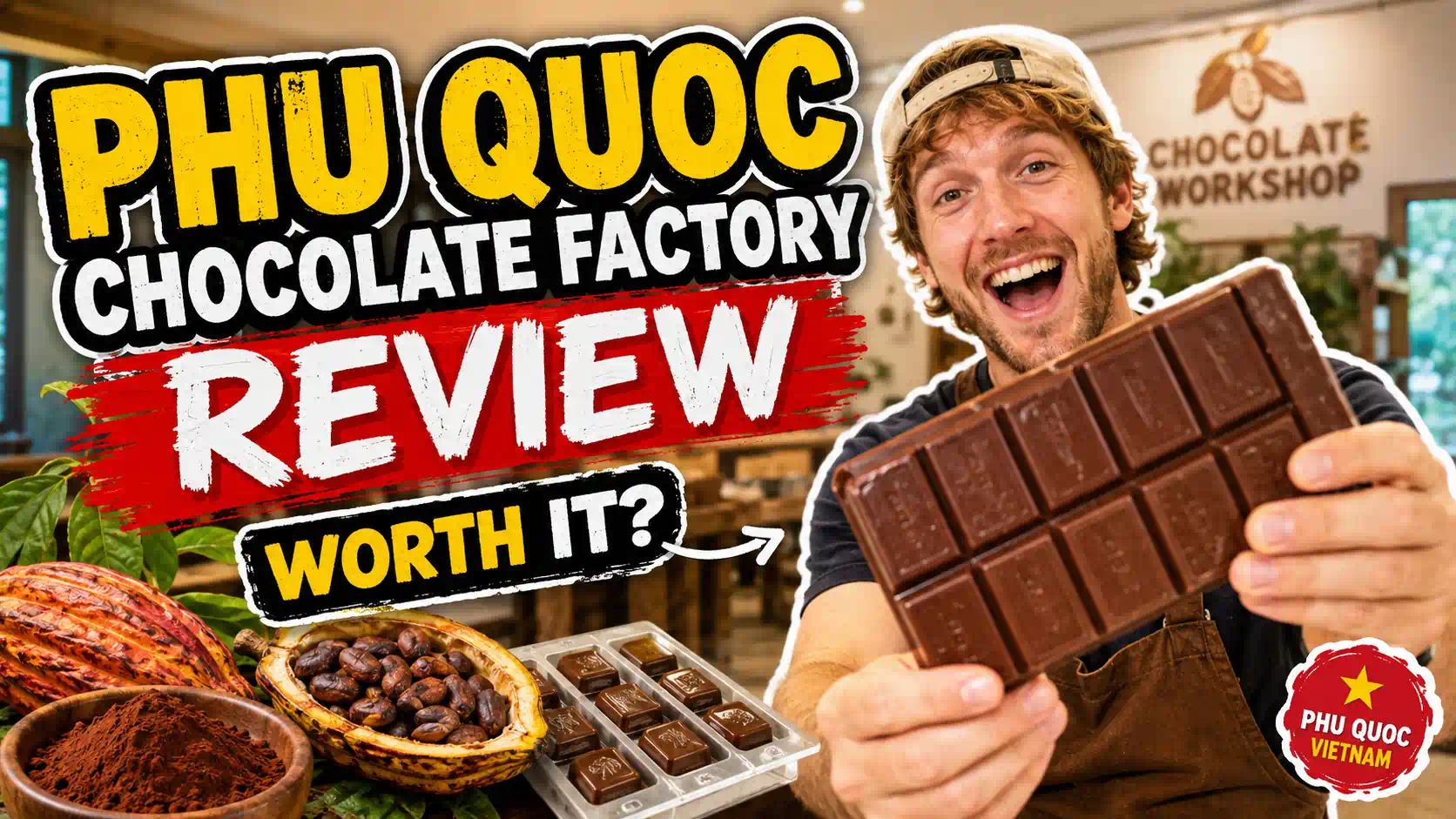 Phu Quoc chocolate factory Vietadvisor