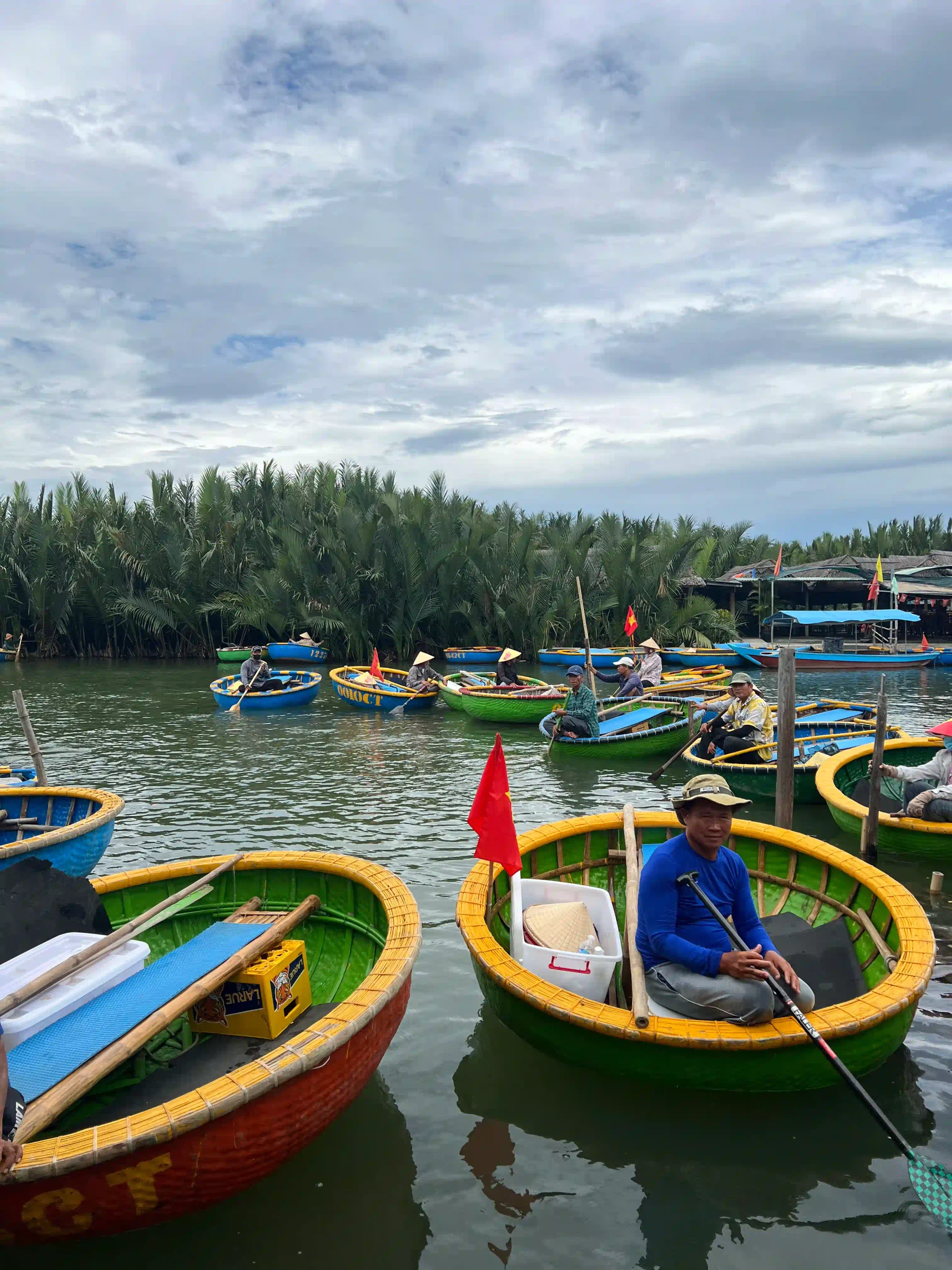 Hoi An cooking class & boat ride combo review: Worth it? 20 The Basket Boat Half hoi an cooking class 2 scaled Vietadvisor