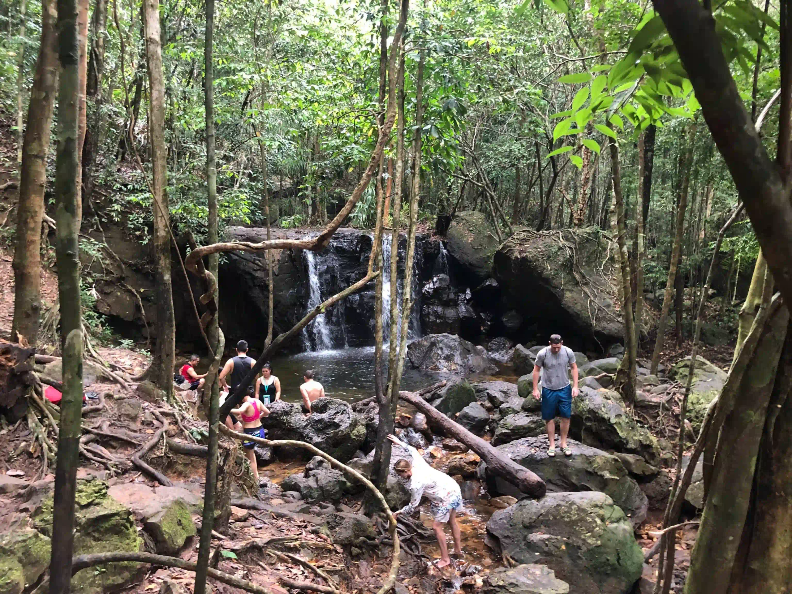 Inside Phu Quoc National Park trekking tour: Is it worth it? 29 The cave or the stream that isnt running phu quoc trekking tour 4 scaled Vietadvisor