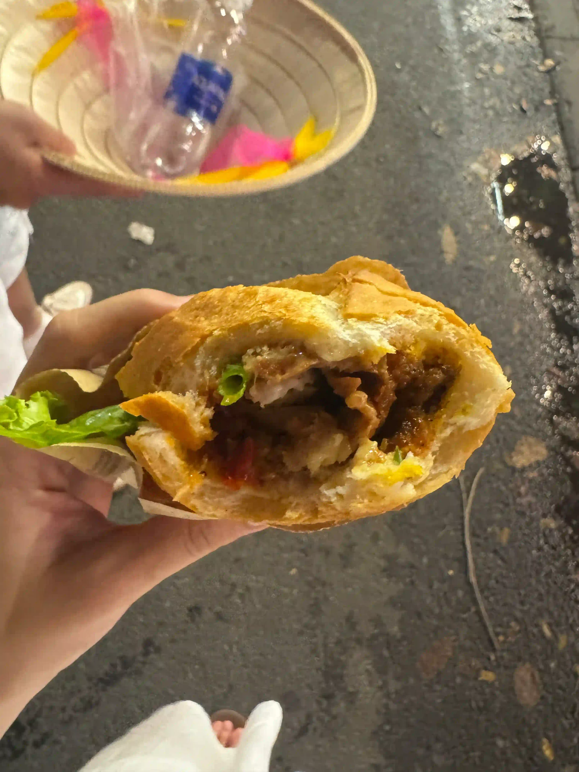 Is a Hoi An evening walking food tour worth the money? 10 The queue at Banh Mi Phuong hoi an food tour 5 scaled Vietadvisor