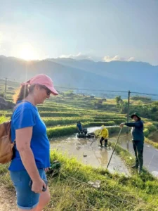 Trekking to Kho Muong Village 5