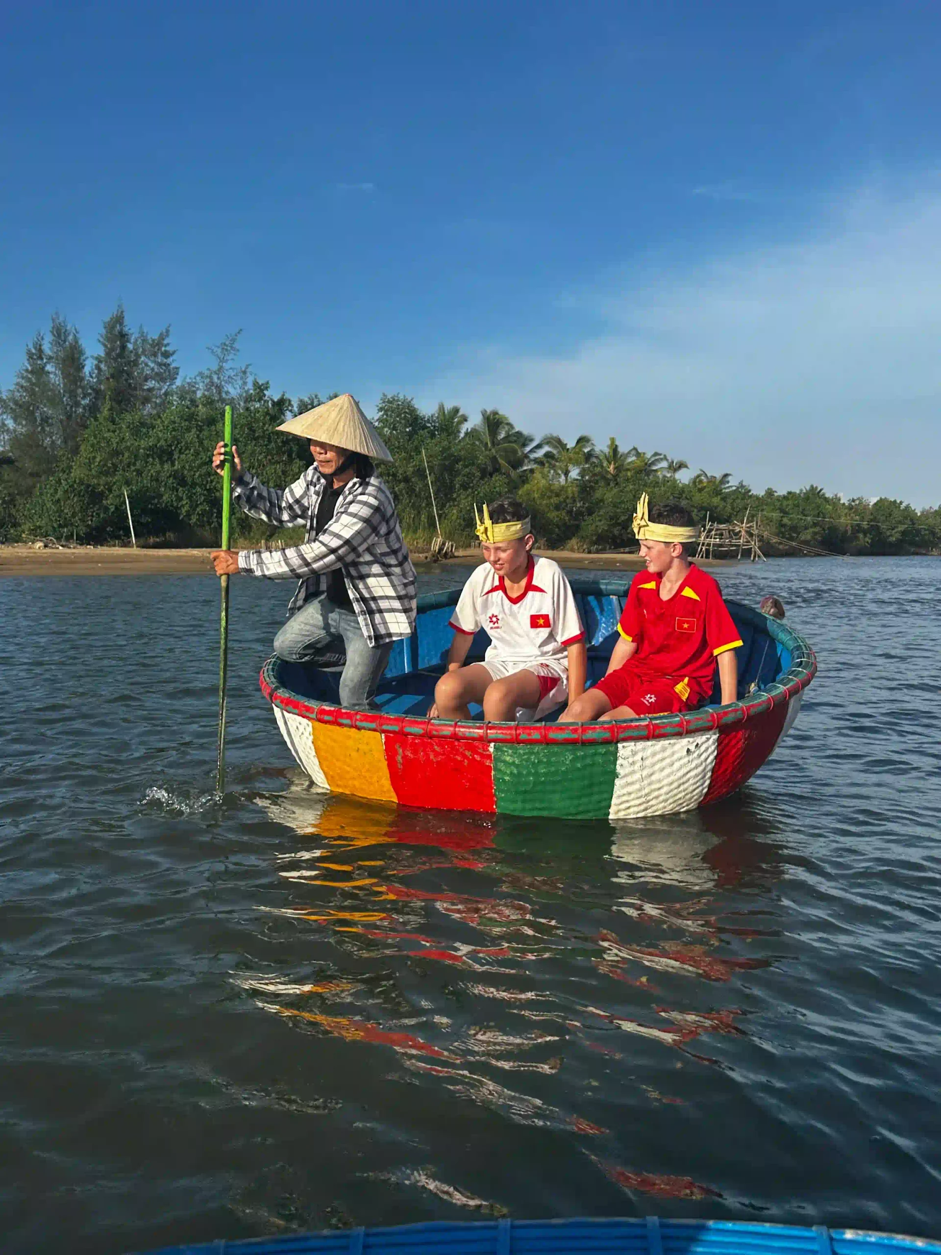 How many days in Hoi An is ideal for first timers? 43 basket boats over at Cam Thanh scaled Vietadvisor