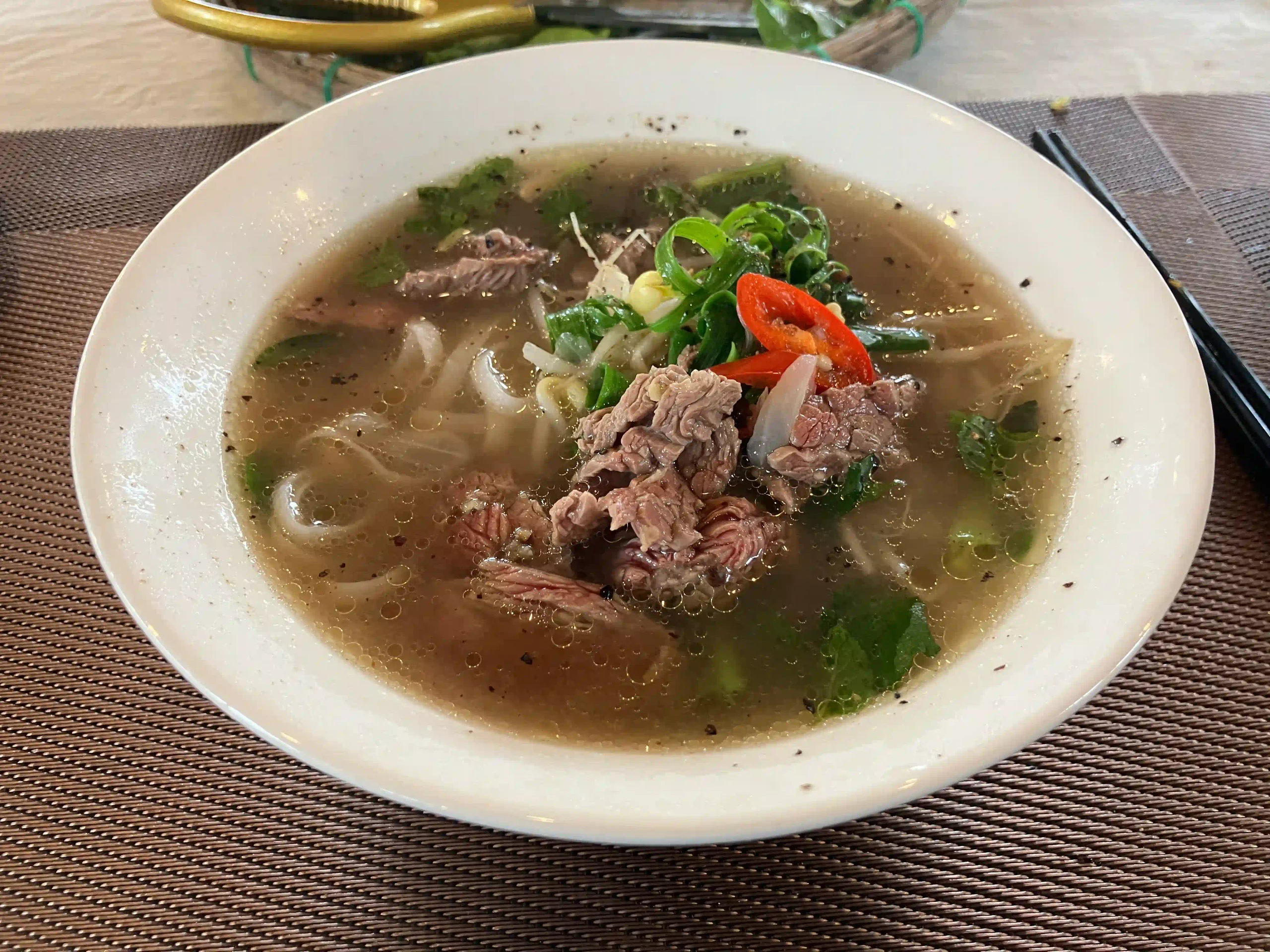 Hoi An cooking class & boat ride combo review: Worth it? 8 pho bo hoi an cooking class 2 scaled Vietadvisor